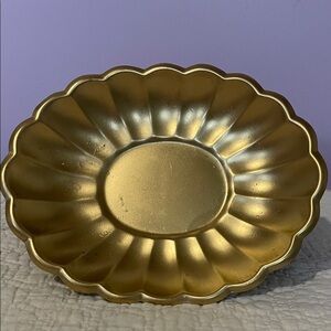 Decorative  Gold Metal  Tray